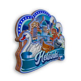 Refrigerator Magnet for Helsinki Finland  2332