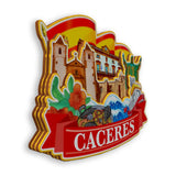 Refrigerator Magnet for Caceres Spain  1544