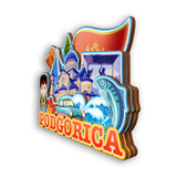 Refrigerator Magnet for Podgorica Montenegro  2427