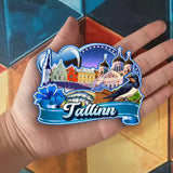 Refrigerator Magnet for Tallinn Estonia  2429