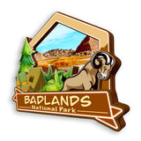 Refrigerator Magnet for Badlands National Park South Dakota USA  1148
