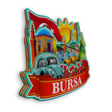 Магнит на холодильник для Бурсы, Турция, 1648