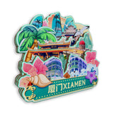 Магнит на холодильник для города Сямынь, провинция Фуцзянь, Китай 553