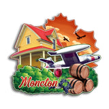 Refrigerator Magnet for Moncton New Brunswick Canada  114