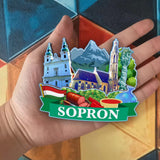 Магнит на холодильник для Шопрона, Венгрия 2147