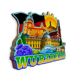 Refrigerator Magnet for Wurzberg Germany  1214