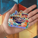 Магнит на холодильник для Цзиньцзяна, провинция Фуцзянь, Китай 555