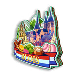 Refrigerator Magnet for Blois France  2620