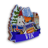 Refrigerator Magnet for Vik Iceland  2246