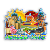 Refrigerator Magnet for Herceg-Novi Montenegro  2428