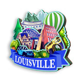 Refrigerator Magnet for Louisville Kentucky USA  954