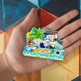 Kühlschrankmagnet für South Padre Island Texas USA 396