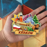 Refrigerator Magnet for Krakow Poland  2112