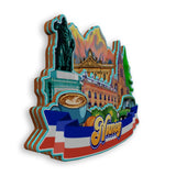 Refrigerator Magnet for Nancy France  1359