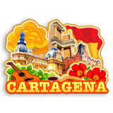 Магнит на холодильник Картахена, Испания, 1562