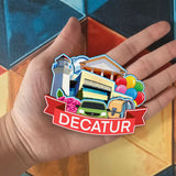 Kühlschrankmagnet für Decatur Alabama USA 361