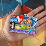 Refrigerator Magnet for Montreux Switzerland  2044