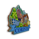 Refrigerator Magnet for Corinth Greece  1731