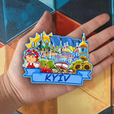 Refrigerator Magnet for Kyiv Ukraine  2390