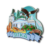 Refrigerator Magnet for Sitka Alaska USA  109