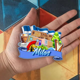 Refrigerator Magnet for Milos Greece  1765