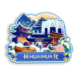 Refrigerator Magnet for Huaihua, Hunan, China  641