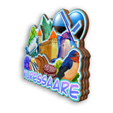 Refrigerator Magnet for Kuressare Estonia  2438