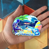 Магнит на холодильник для Малибу, Калифорния, США 258