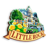 Kühlschrankmagnet für Little Rock Arkansas USA 330
