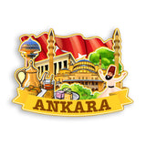 Kühlschrankmagnet für Ankara Türkei 1629