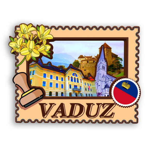 Refrigerator Magnet for Vaduz Liechtenstein  2499