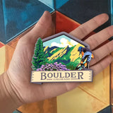 Kühlschrankmagnet für Boulder Colorado USA 283