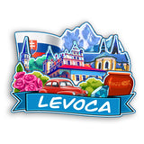 Refrigerator Magnet for Levoca Slovakia  2380
