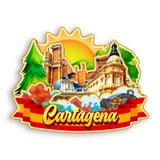 Refrigerator Magnet for Cartagena Spain  1561