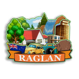 Refrigerator Magnet for Raglan New Zealand  2765