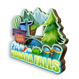 Refrigerator Magnet for Niagara Falls New York USA  1079