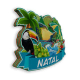 Refrigerator Magnet for Natal Brazil  1917