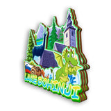 Refrigerator Magnet for Lake Bohinji Slovenia  2371