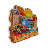 Kühlschrankmagnet für Vancouver, Kanada, 1850