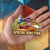 Refrigerator Magnet for Apache Juction Arizona USA  323
