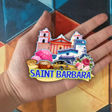Refrigerator Magnet for Saint Barbara California USA  251