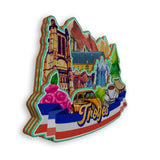 Refrigerator Magnet for Troyes France  1362