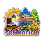 Refrigerator Magnet for Springfield Massachusetts USA  982