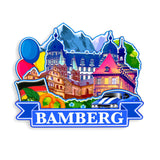 Refrigerator Magnet for Bamberg Germany  1234