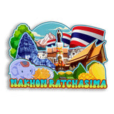 Refrigerator Magnet for Nakhon Ratchasima Thailand  2810