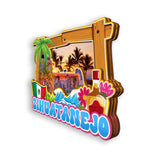 Refrigerator Magnet for Zihuatanejo Mexico  1838