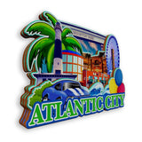 Refrigerator Magnet for Atlantic City New Jersey USA  1052