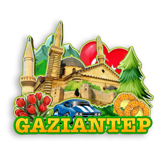 Refrigerator Magnet for Gaziantep Greece  1685