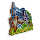 Refrigerator Magnet for Loannina Greece  1722