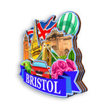 Refrigerator Magnet for Bristol UK  1447